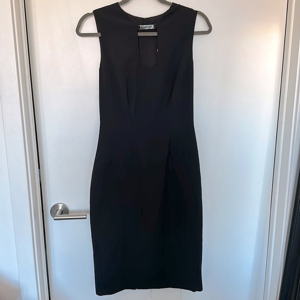 Saks Fifth Avenue Simple Black Dress